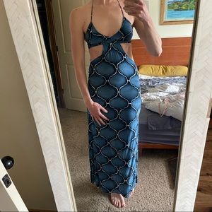 INDAH Blaze maxi dress, size M